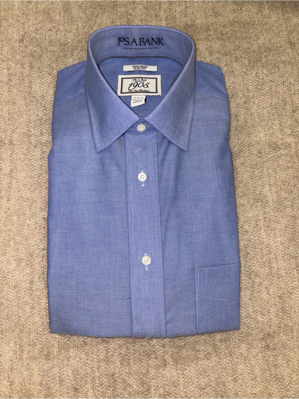 Jos. A. Bank Light Blue Dress Shirt NWT
